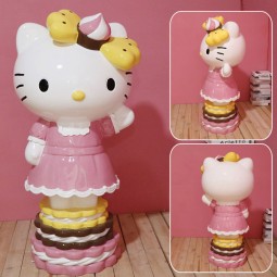 Fiberglass Sculpture Factory - Cartoon Cat Mall Decoration