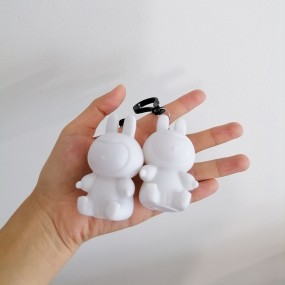 Keychain Manufacturer - DIY Fluid Bear 7cm Painting Toy