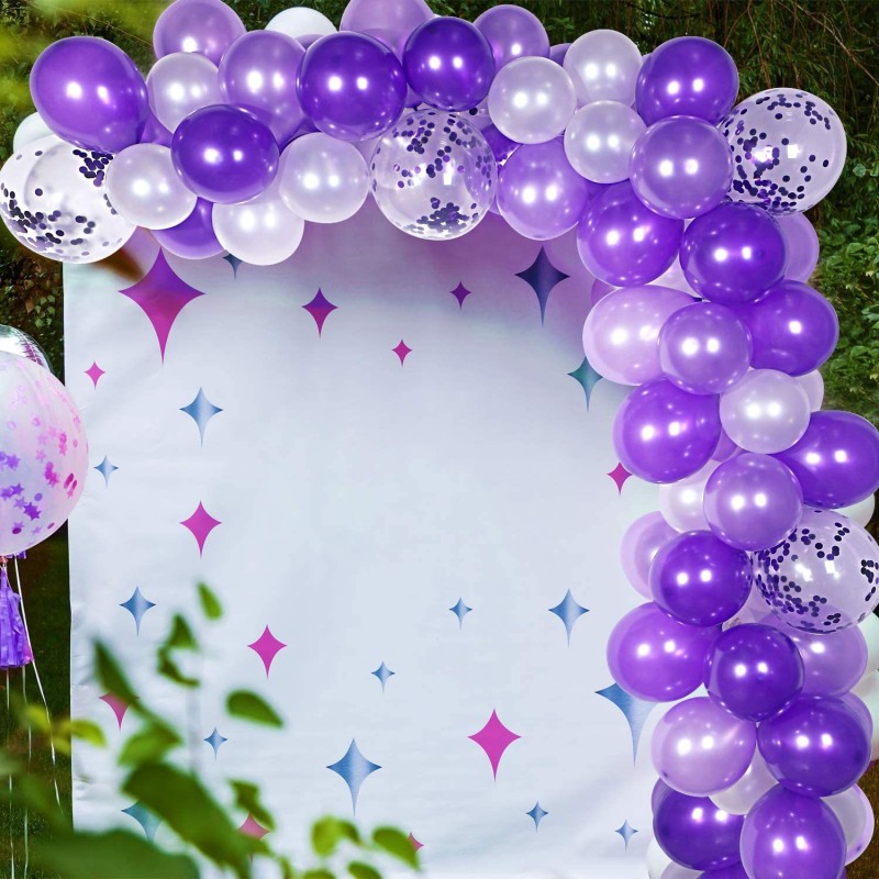 Balloon Garland Manufacturer - Purple Butterfly Set
