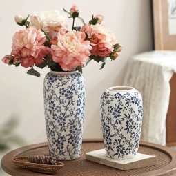 Chinese Vase Factory - Cyanotype Retro Ornament