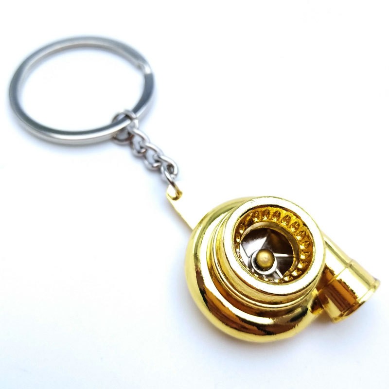 Auto Keychain Manufacturer - OEM Mini Turbo Hub Pendant