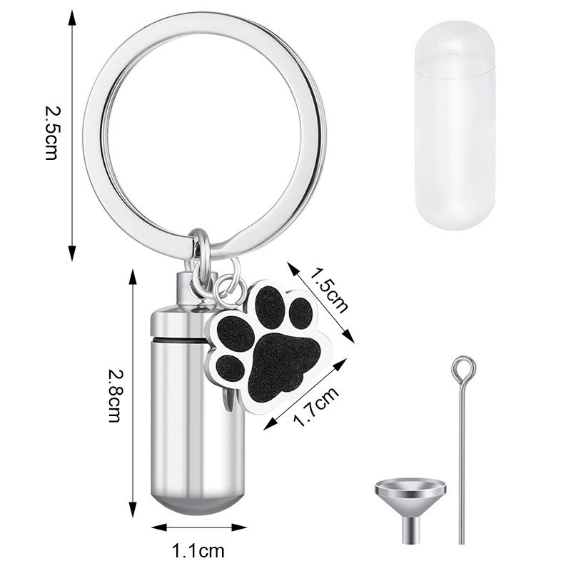 Pet Urn Keychain Supplier - OEM Stainless Steel Memorial