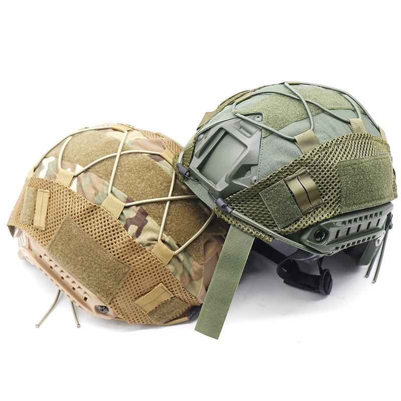 Helmet Cover Supplier - OEM Tactical Camouflage Elastic Design