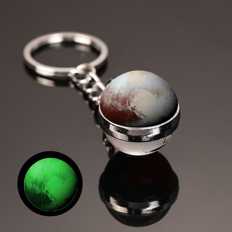 Solar System Keychain Supplier - OEM Planet Glass Ball Gift