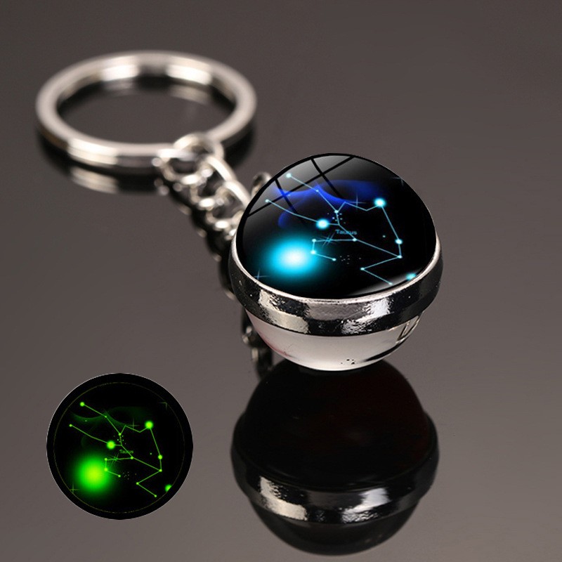 Constellation Keychain Manufacturer - OEM Luminous Glass Ball