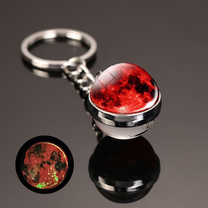 Solar System Keychain Supplier - OEM Planet Glass Ball Gift