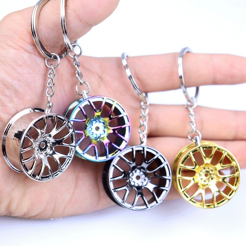 Automotive Keychain Factory - OEM Turbo Gear Pendant Design