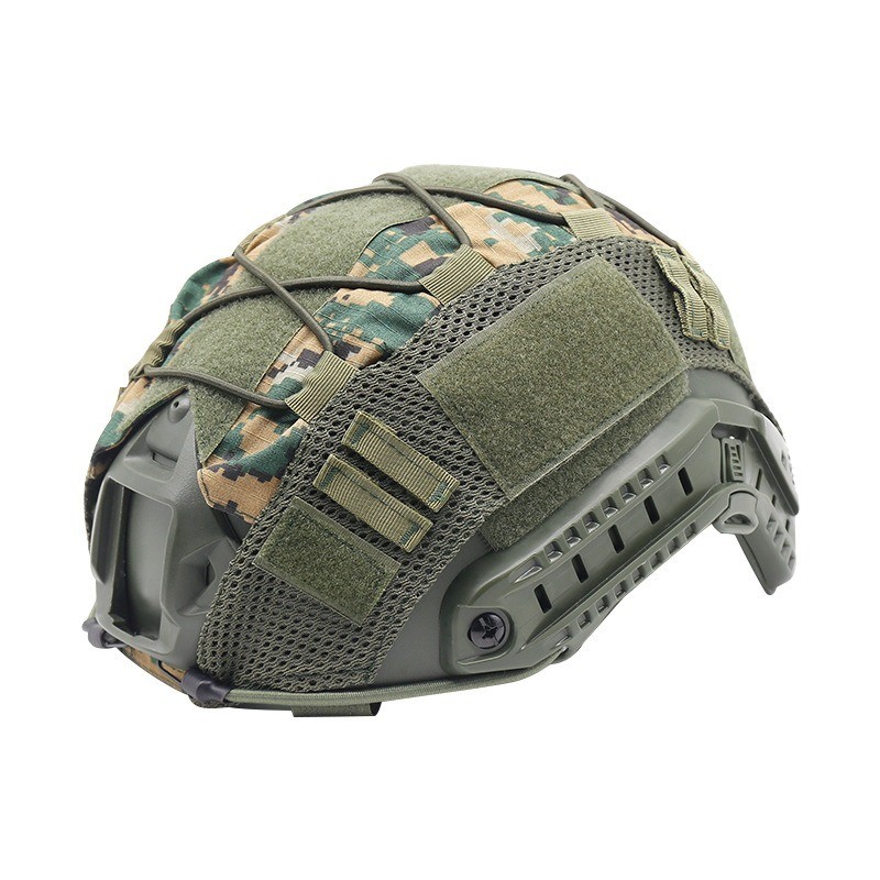 Helmet Cover Supplier - OEM Tactical Camouflage Elastic Design