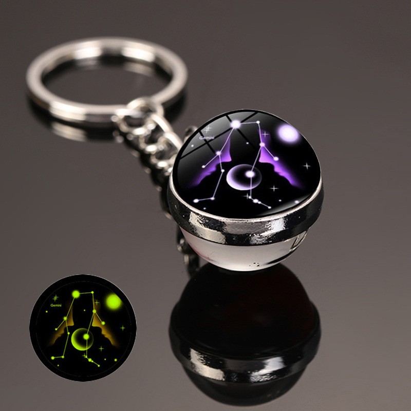Constellation Keychain Manufacturer - OEM Luminous Glass Ball