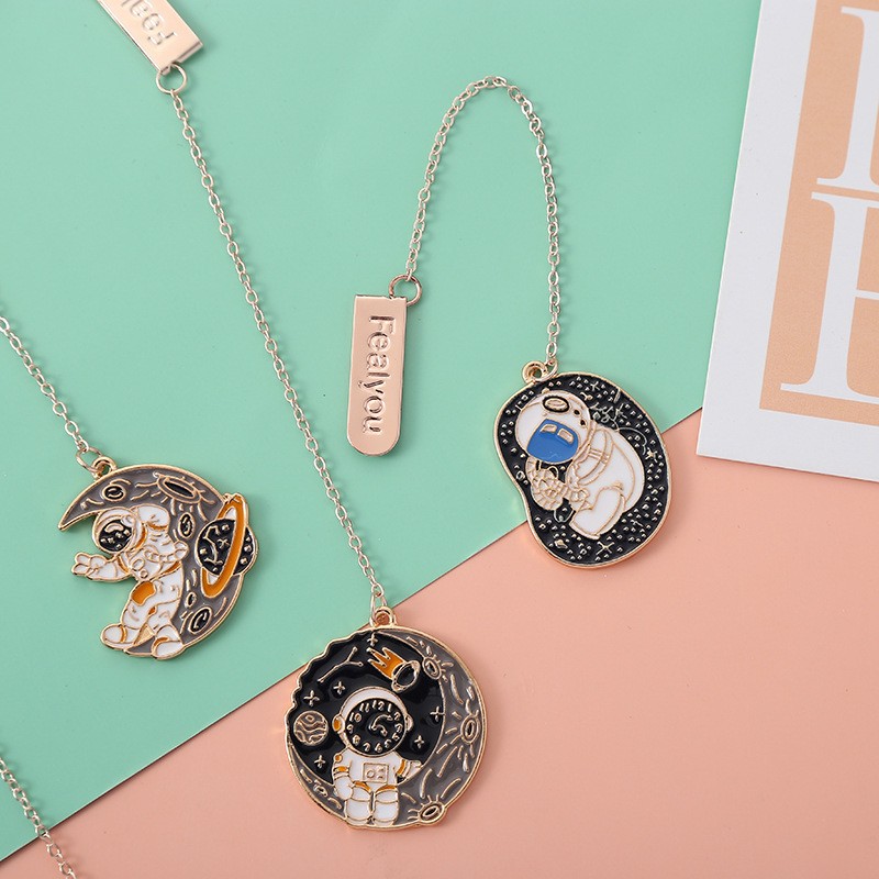 Metal Bookmark Factory - OEM Astronaut Book Clip Design