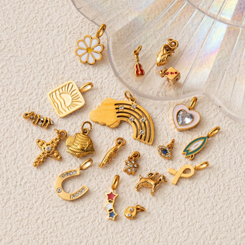 Stainless Steel Pendant Factory - Zircon Animal Necklace