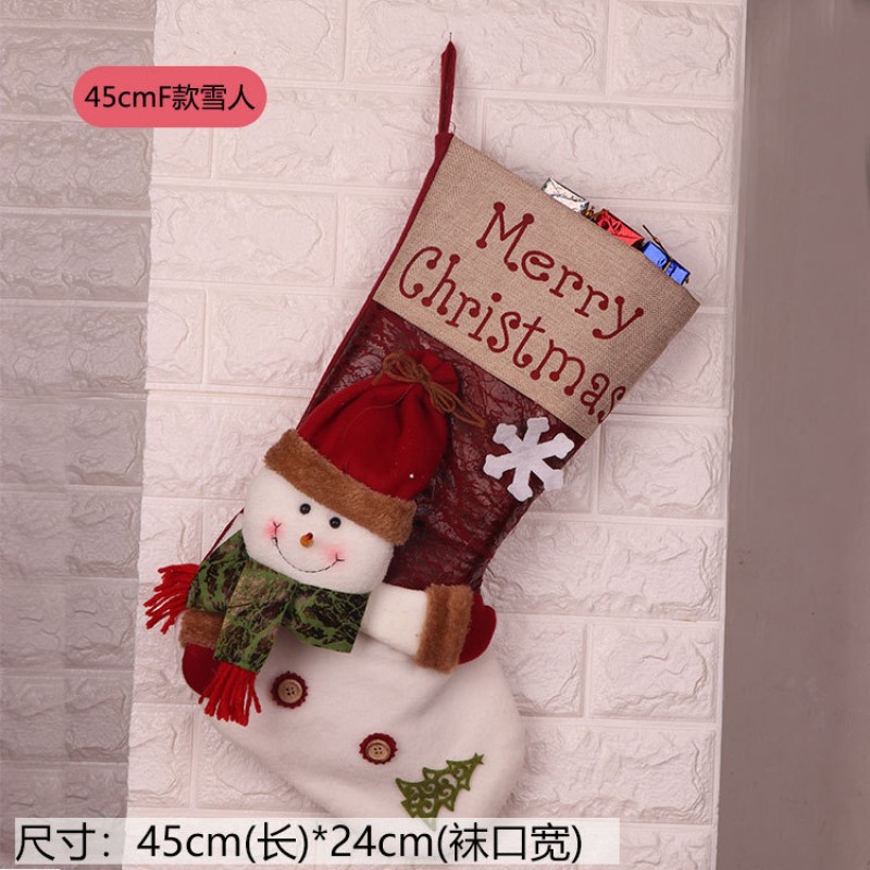 Christmas Decoration Factory - Felt Craft Socks Gift Bag