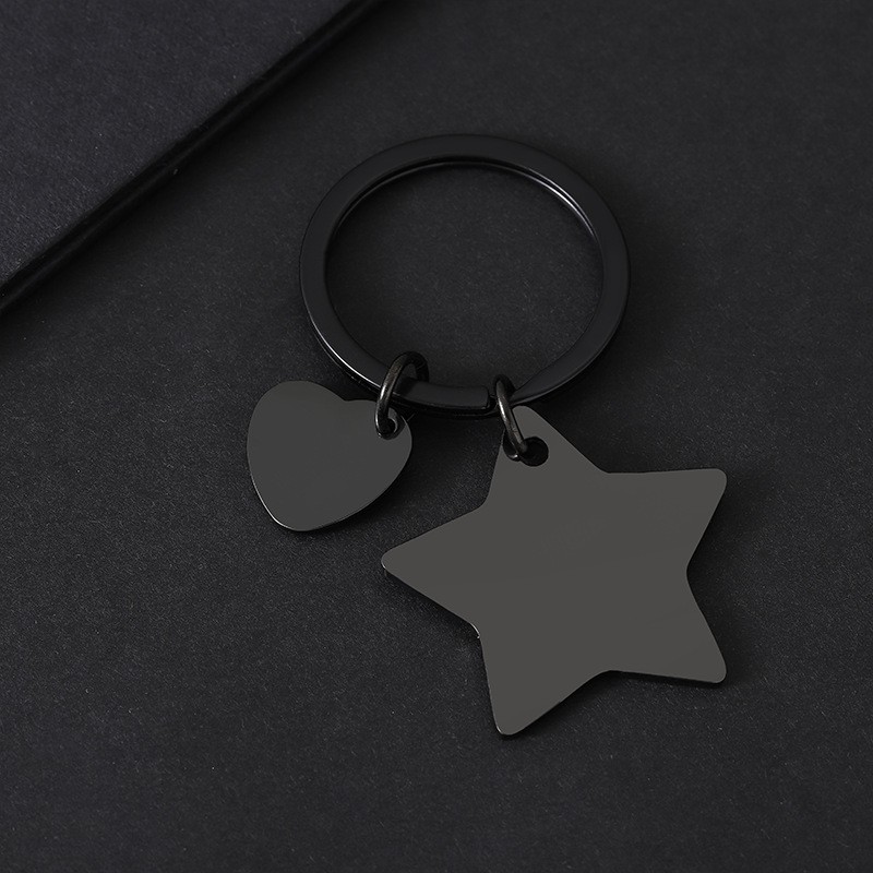 Star Keychain Manufacturer - Stainless Steel Fashion Keychain