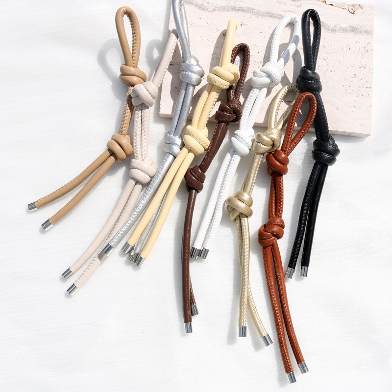 Phone Lanyard Manufacturer - Leather Braided Cord Strap