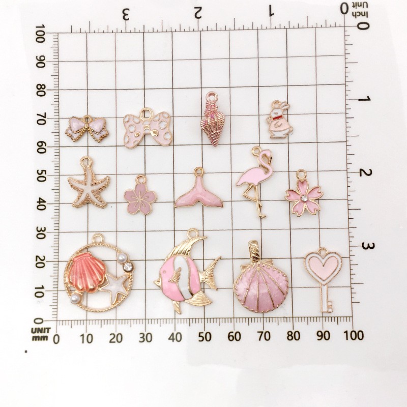 Mermaid Charm Manufacturer - Shell Pendant Alloy Accessory