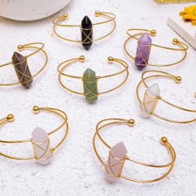 Crystal Bracelet Manufacturer - Quartz Copper Wire Winding