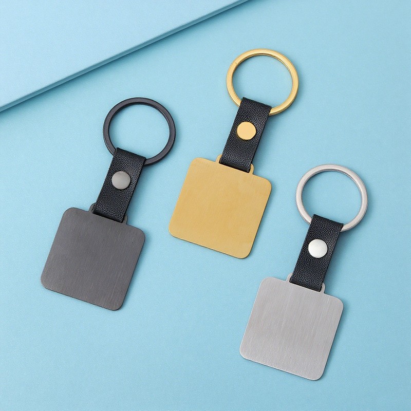 Stainless Steel Keychain Factory - Laser Engraved Logo