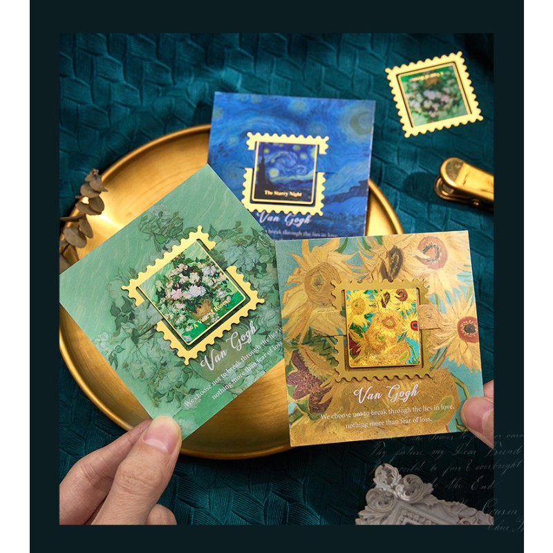 Bookmark Factory - Retro Oil Painting Metal Bookmark