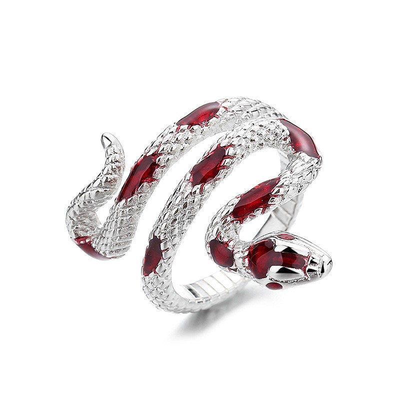 Snake Ring Factory - Punk Style Adjustable Finger Ring