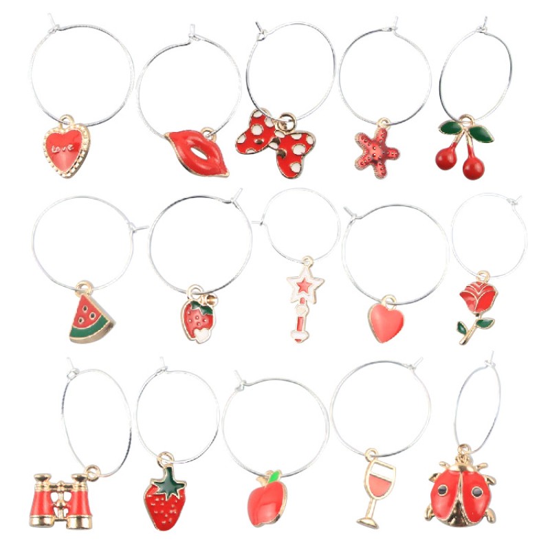 Fruit Ring Manufacturer - Metal Wine Glass Marker