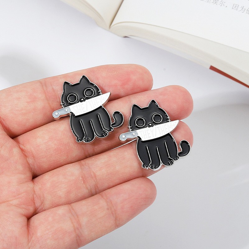 Animal Pin Manufacturer - Cartoon English Collar Pin