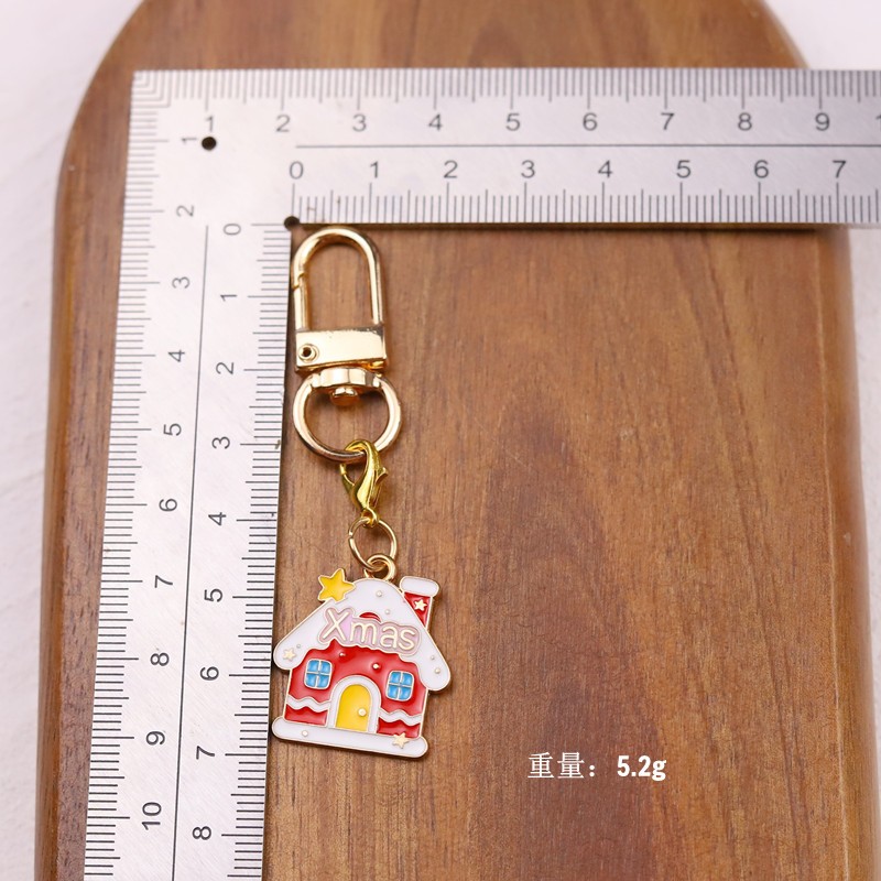 Christmas Keychain Factory - Metal Santa Snowman Pendant