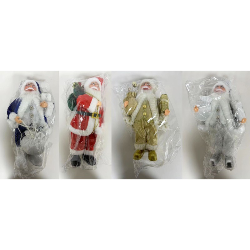 Santa Doll Factory - 12 Inch Standing Christmas Decoration
