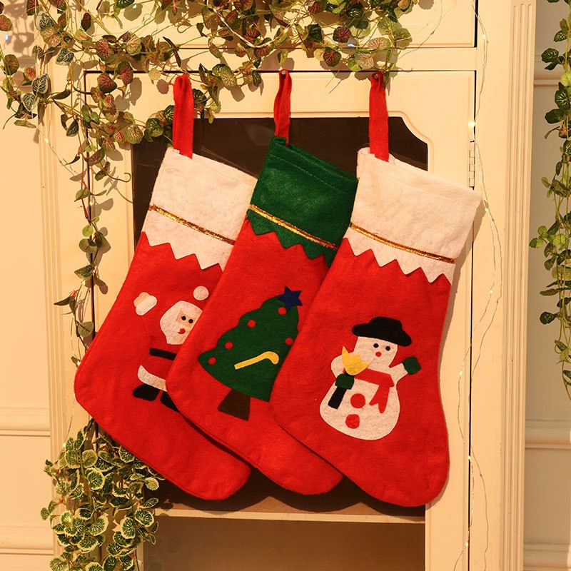Christmas Decoration Factory - Felt Craft Socks Gift Bag