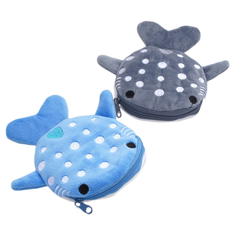 Coin Purse Factory - Zipper Whale Shark Change Purse