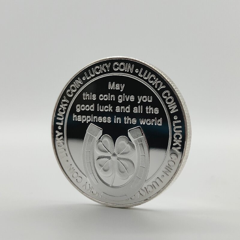 Lucky Coin Factory - Silver Gold Plated Commemorative Coin