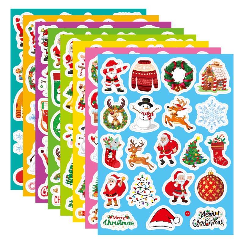 Christmas Sticker Factory - Laser Adhesive Gift Decoration
