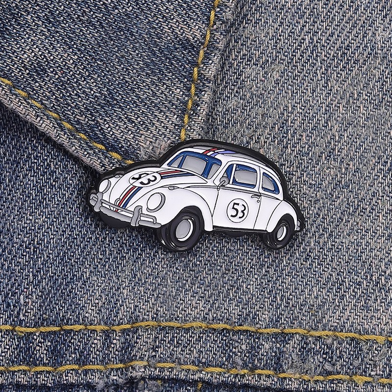 Beetle Brooch Factory - Car Shape Enamel Lapel Pin