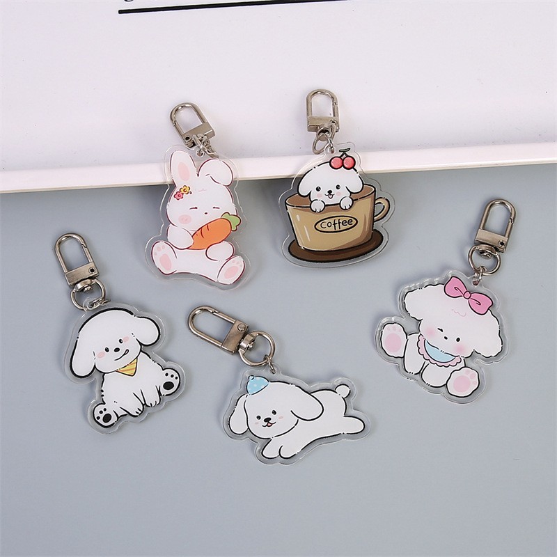 Acrylic Keychain Factory - Custom Transparent Charm accessory