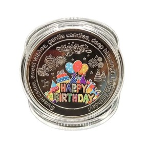 Birthday Coin Factory - 3D Engraved Cake Souvenir Coin