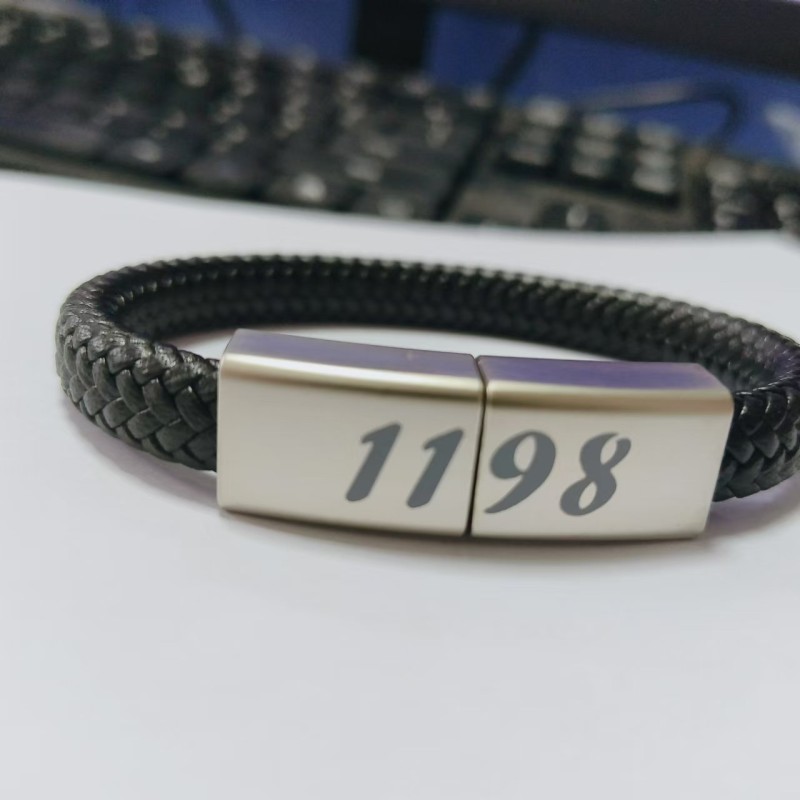 USB Bracelet Manufacturer - Leather Wristband Flash Drive