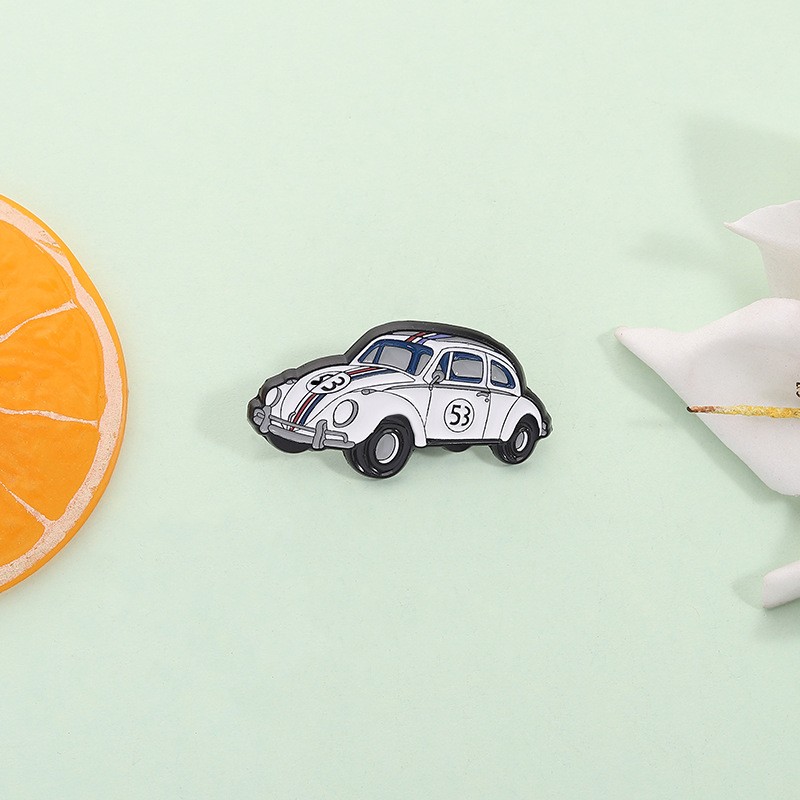 Beetle Brooch Factory - Car Shape Enamel Lapel Pin