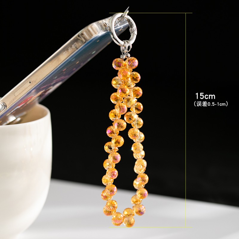 Bling Lanyard Factory - Bead Mobile Phone Wrist Strap