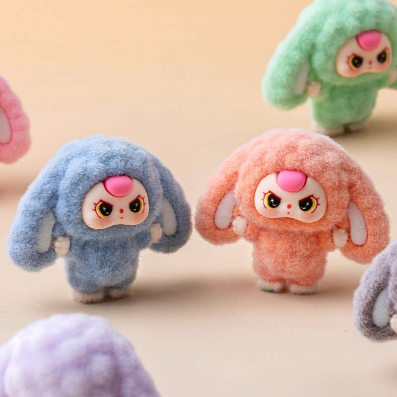 Rabbit Doll Manufacturer - Flocked 3D Bunny Toy Ornament