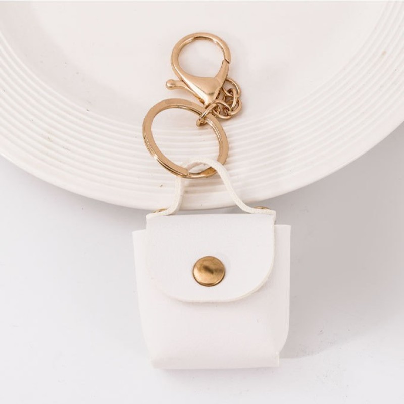PU Keychain Manufacturer - Leather Mini Handbag Purse Charm