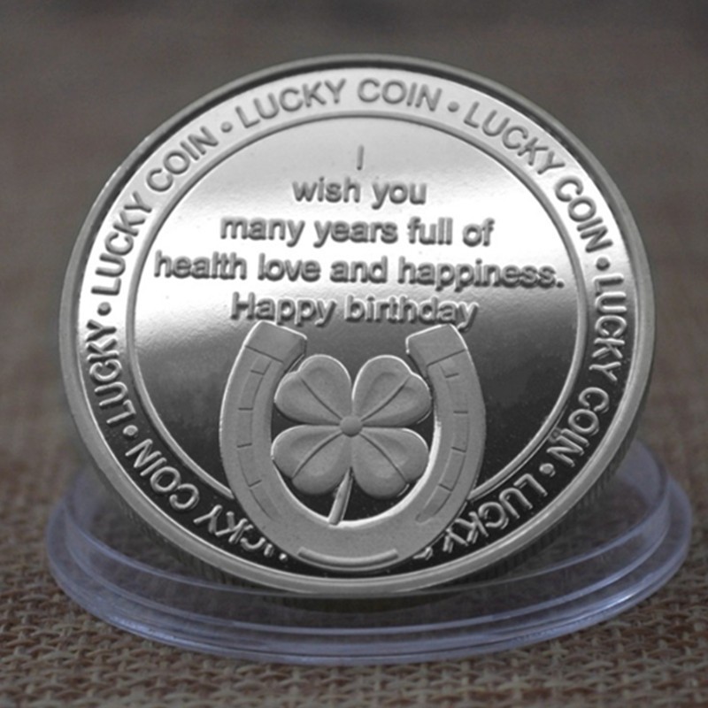 Challenge Coin Manufacturer - Birthday Round Medal Coin