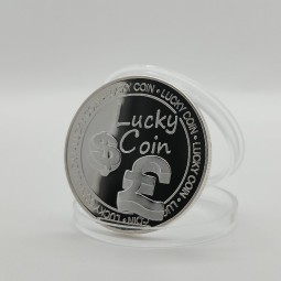 Lucky Coin Factory - Silver Gold Plated Commemorative Coin
