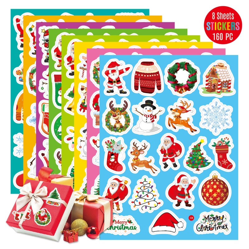 Christmas Sticker Factory - Laser Adhesive Gift Decoration