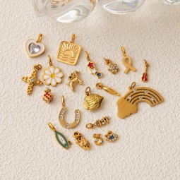 Stainless Steel Pendant Factory - Zircon Animal Necklace