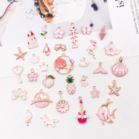 Mermaid Charm Manufacturer - Shell Pendant Alloy Accessory