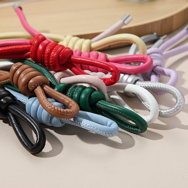 Phone Lanyard Manufacturer - Leather Braided Cord Strap