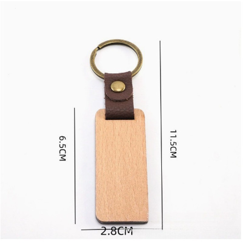 Wood Keychain Factory - Blank Keychain for UV Printing