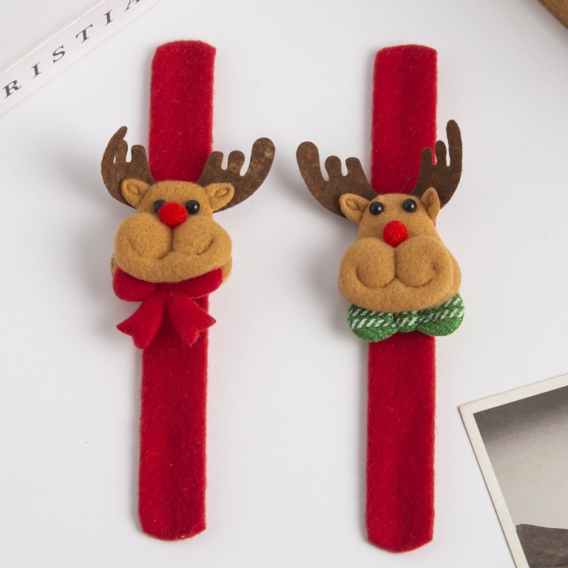 Christmas Bracelet Manufacturer - Santa Snowman Fleece Band