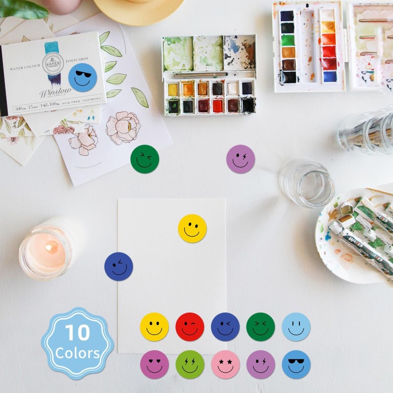 Smile Sticker Manufacturer - Cartoon Emotion Praise Decals