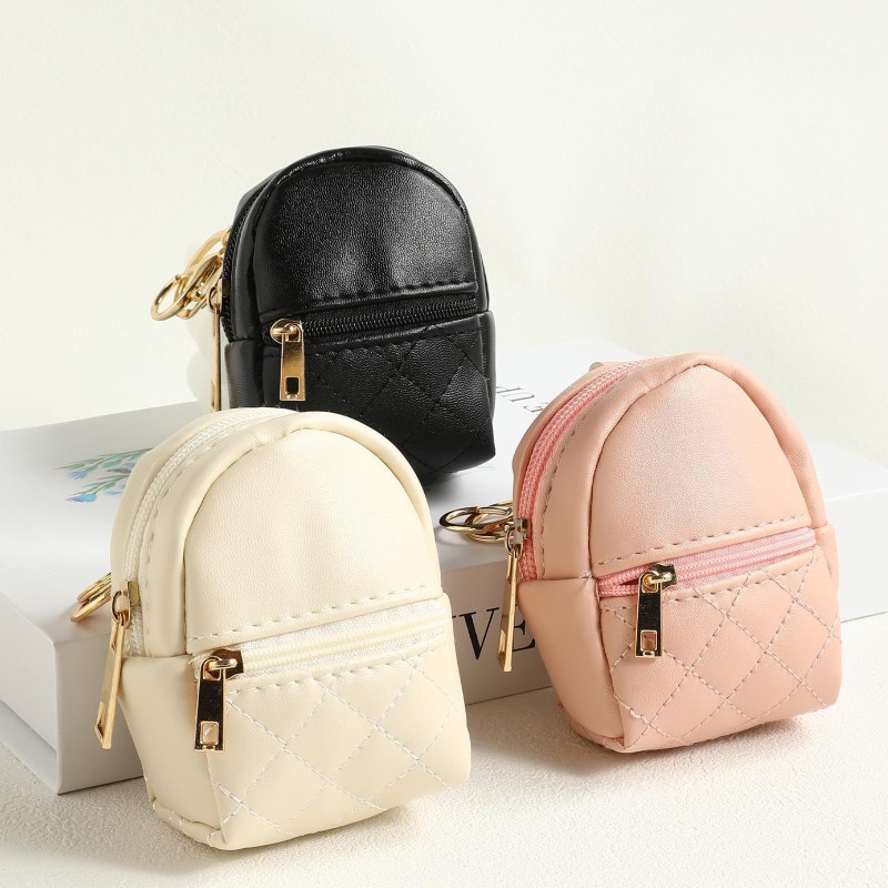 Mini Purse Keychain Manufacturer - Multifunctional PU Coin Bag