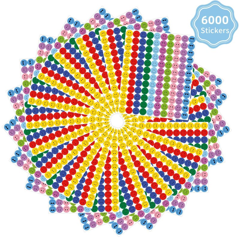 Smile Sticker Manufacturer - Cartoon Emotion Praise Decals